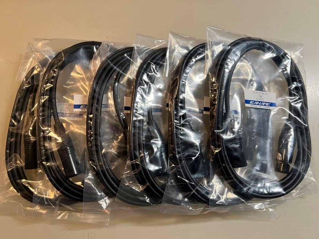 CANARE / EC03-B BLACK マイクケーブル 3m 　6本 Amazon.co.jp: Happy Watch Kose CANARE (カナレ) マイク