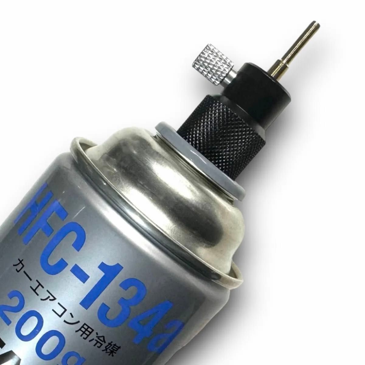 改良版 ガスガン HFC-134a ねじ切り ガス缶 サービス缶 ノズル