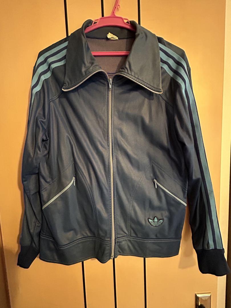 adidas ダークブルー ジャージ ジャケット （アディダス adidas