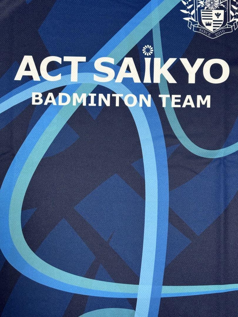 ラスト1枚 ACT西京バドミントン限定Tシャツ （2枚セット！ ACT