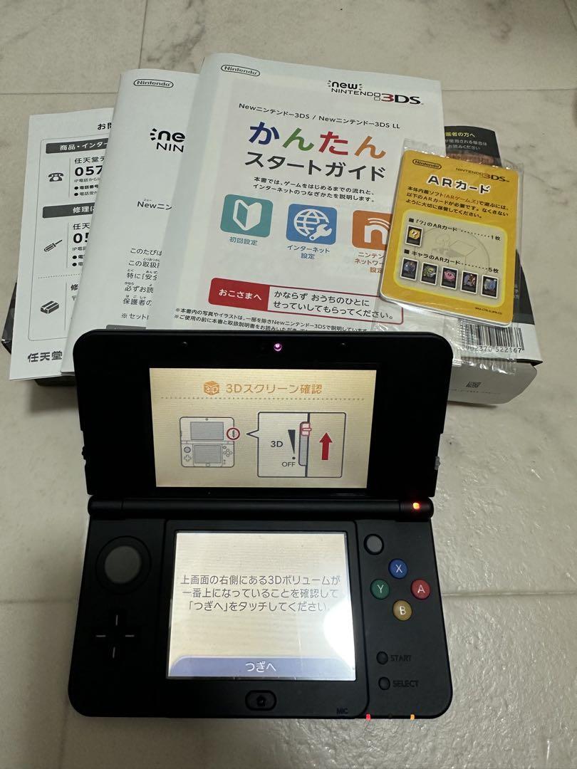 箱付本体&ソフトset】Newニンテンドー3DS LL ＆ ソフト4本