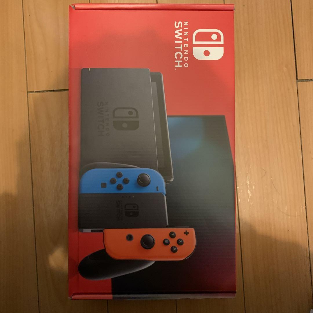 Nintendo Switch 本体 青/オレンジ 中古 （DA014-0725-49【中古