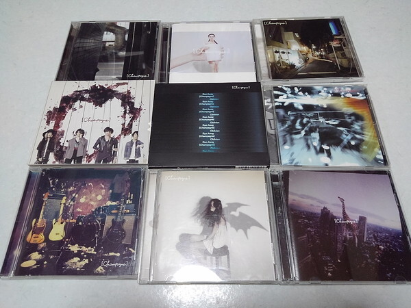 ［Champagne］/［Alexandros］アルバム9作セット 〇 [Champagne] シャンペイン 【 CD 9点セット 】 改名前