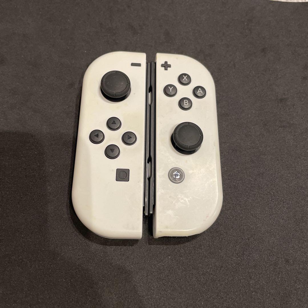 Nintendo Switch Joy-Con白セット NINTENDO SWITCH ? OLED MODEL W/ WHITE JOY-CON ? WHITE