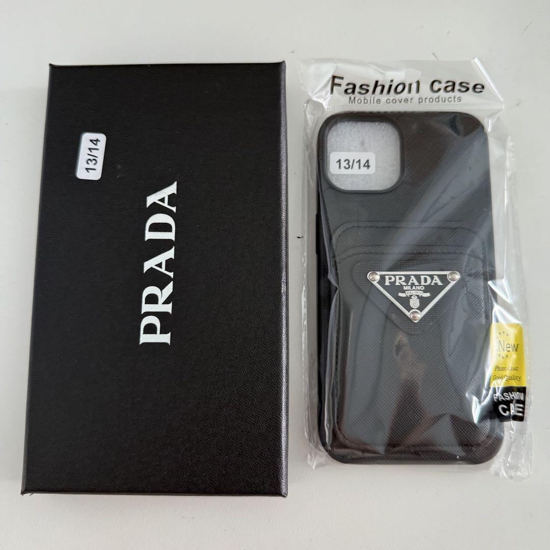プラダ　iPhone13 ケース プラダ iPhone13 Pro/13 ProMaxケース ロゴ付き PRADA 定番