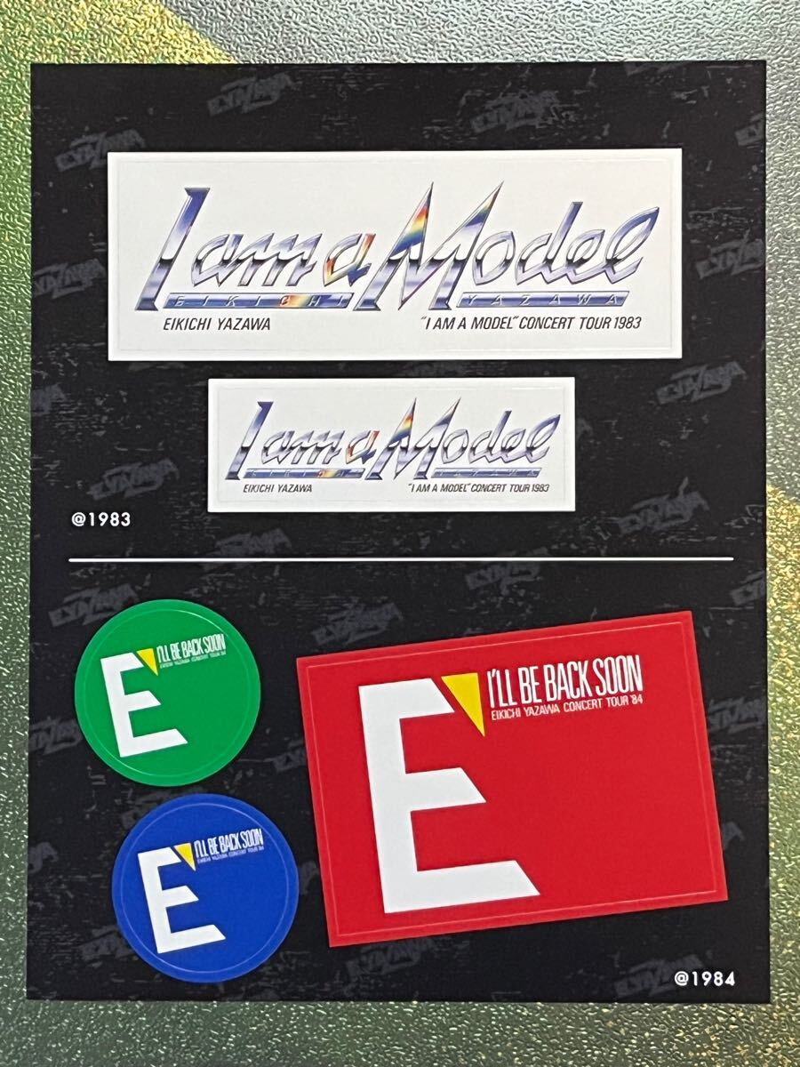 矢沢永吉 E.YAZAWA ツアータイトル ステッカー 1983 I am a