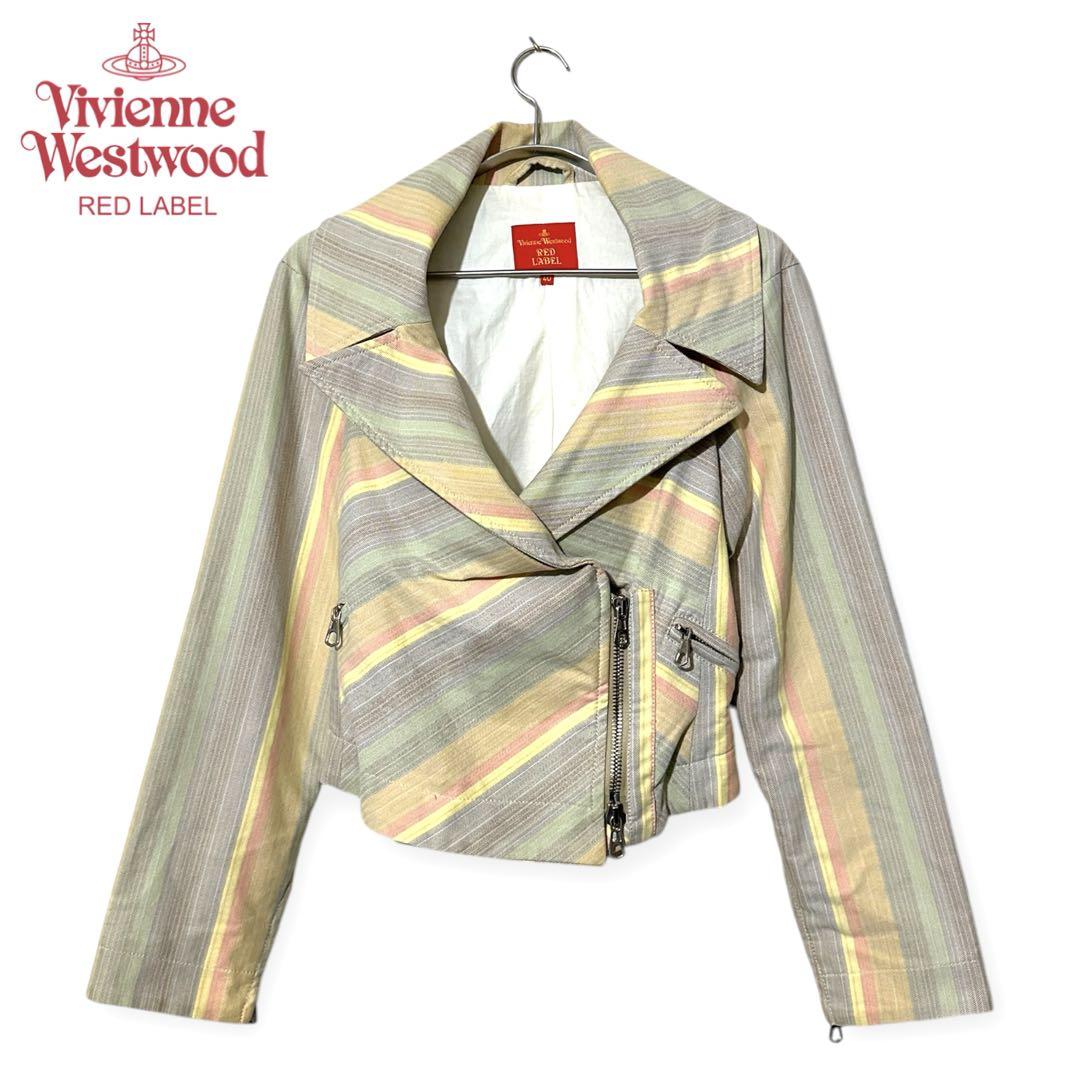 vivienne westwood RED LABEL ダブルライダースJK ヴィヴィアン・ウエストウッド レッドレーベル、“ハート襟”の