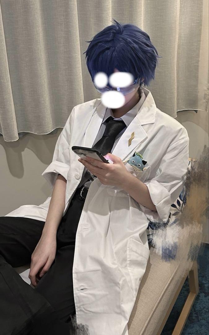 【ねぎとろ】にじさんじ　七次元生徒会　叶　風ウィッグ 七次元生徒会 三枝明那 叶 チェキ アクスタ（にじさんじ - にじ