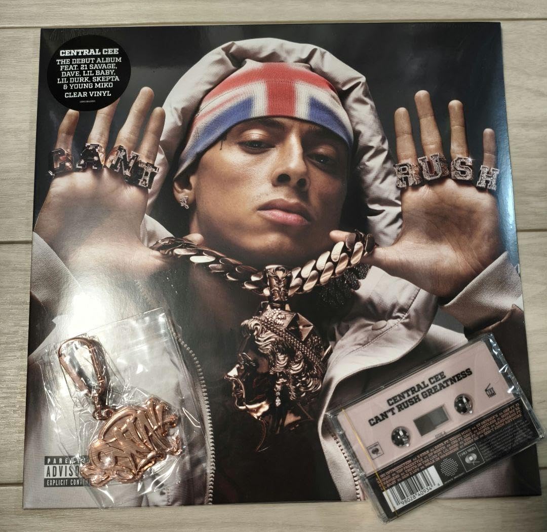 Central Cee Can't Rush Greatness レコード LP Central Cee - Can't Rush Greatness (Vinyl LP - 2025 - EU