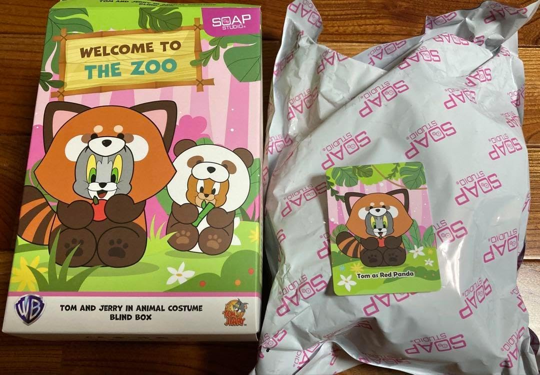 希少！トム&ジェリーwelcome to the zooシークレットピンクパンダ 最安値】トムとジェリー シークレット - メルカリ