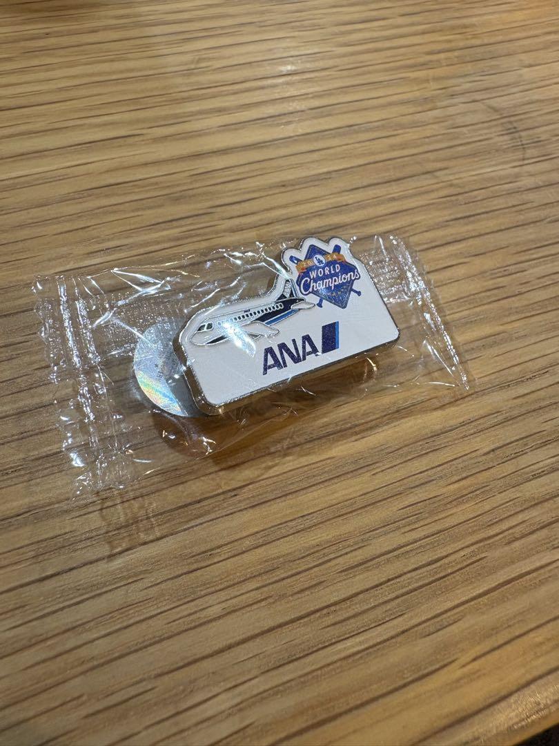 ANA 全日空　パイロットウィングバッジ　階級章セット ANK エアーニッポン パイロット ウィングバッジ／ANA 全日空