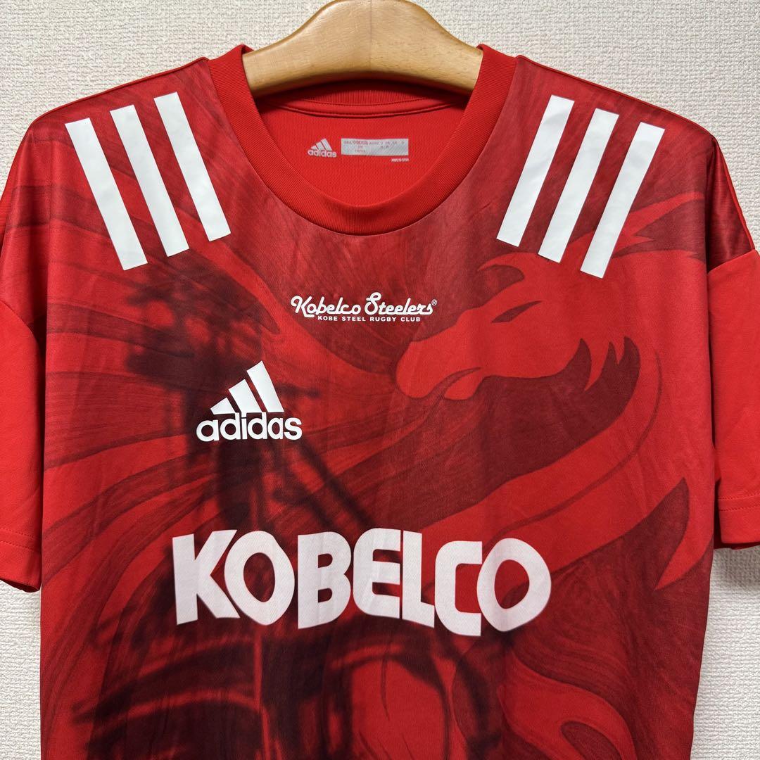 レア★KOBELCO Steelers レプリカユニフォーム 薄手 L レア☆KOBELCO Steelers レプリカユニフォーム 薄手 L（コベルコ