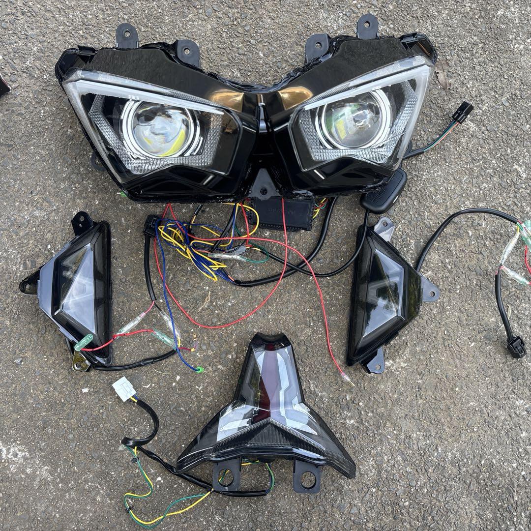 kaedear zx25r ヘッドライトセット Kaedear CyberLED(サイバーLED)【3点セット】 ヘッドライト
