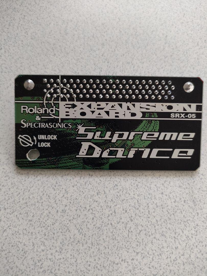 Roland　エクスパンションボード　SRX-05 Supreme Dance Roland SRX-05 SUPREME DANCE Expansion Board Sound Module