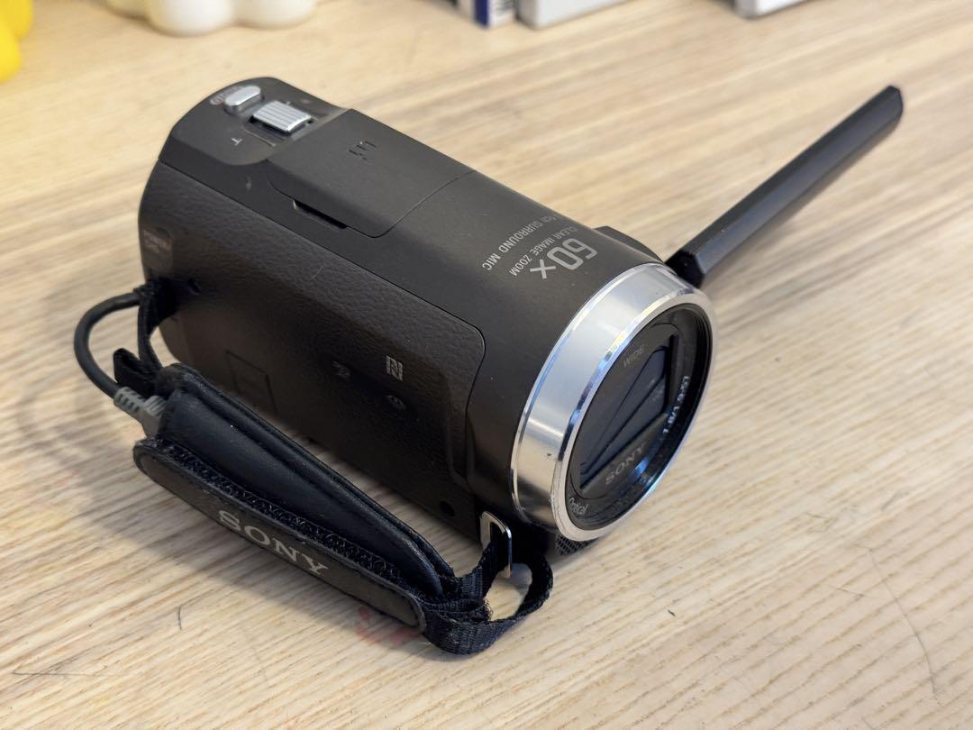 SONY HDR-CX680 ビデオカメラ 本体　ジャンク ジャンク扱 SONY HDR-CX680(R) E62:10が出る時有