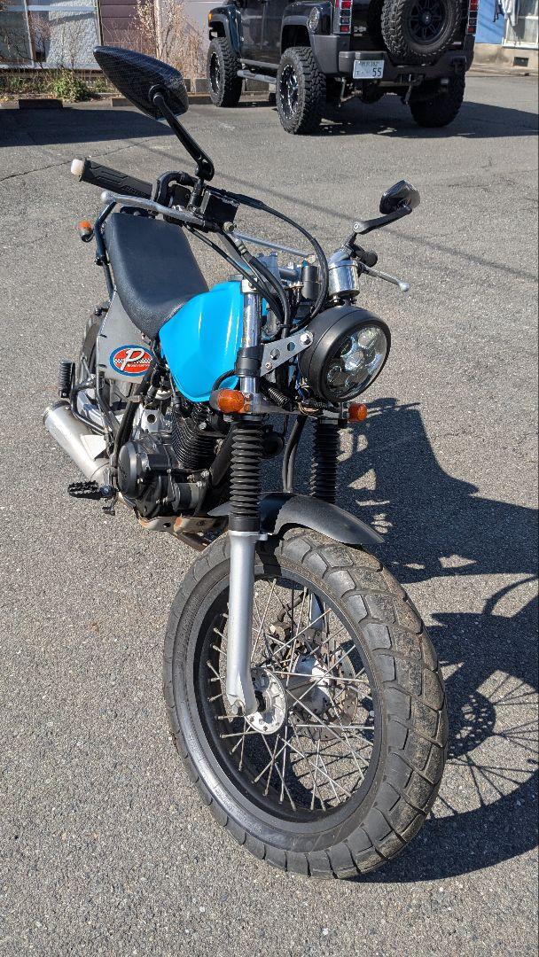 TW200 ロンスイスカチューン 自賠責5年11月（TW200 スカチューン