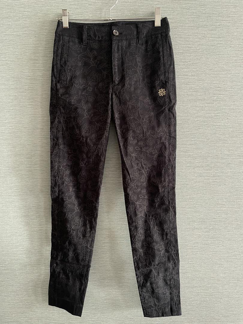 St ANDREWS セントアンドリュース 花柄スリムフィットパンツ St ANDREWS セントアンドリュース 花柄スリムフィットパンツ