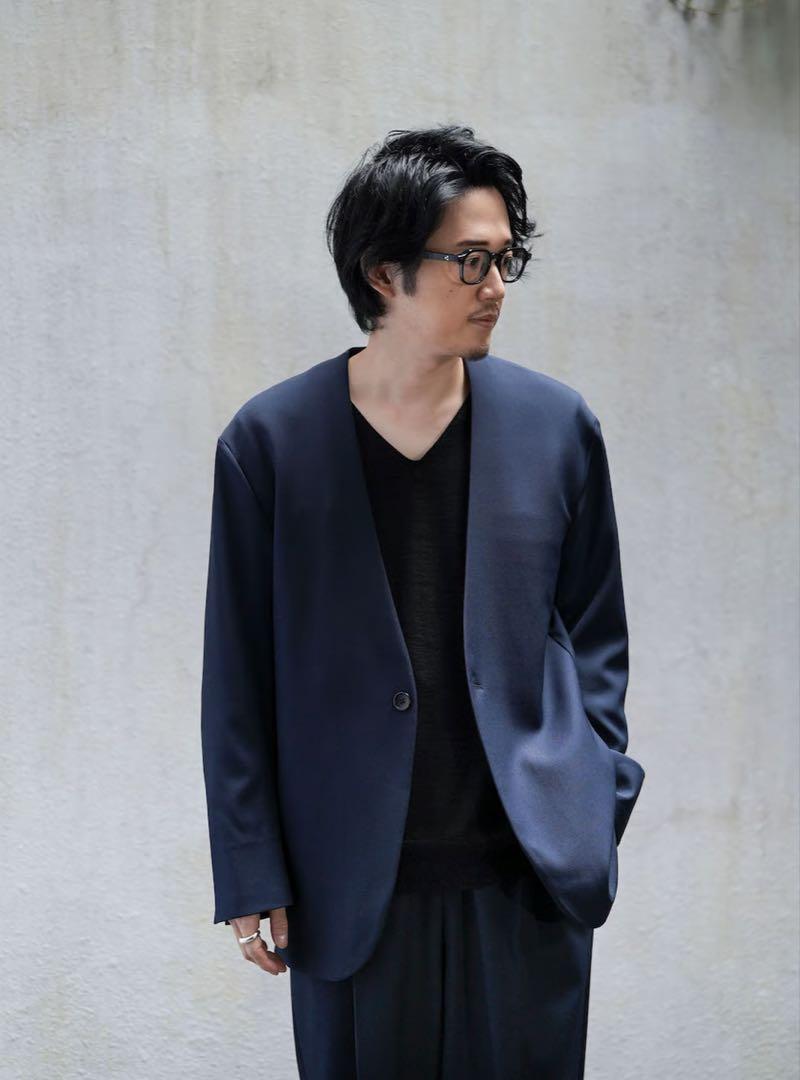 MBスタンダード ノーカラージャケット、スーパーワイド