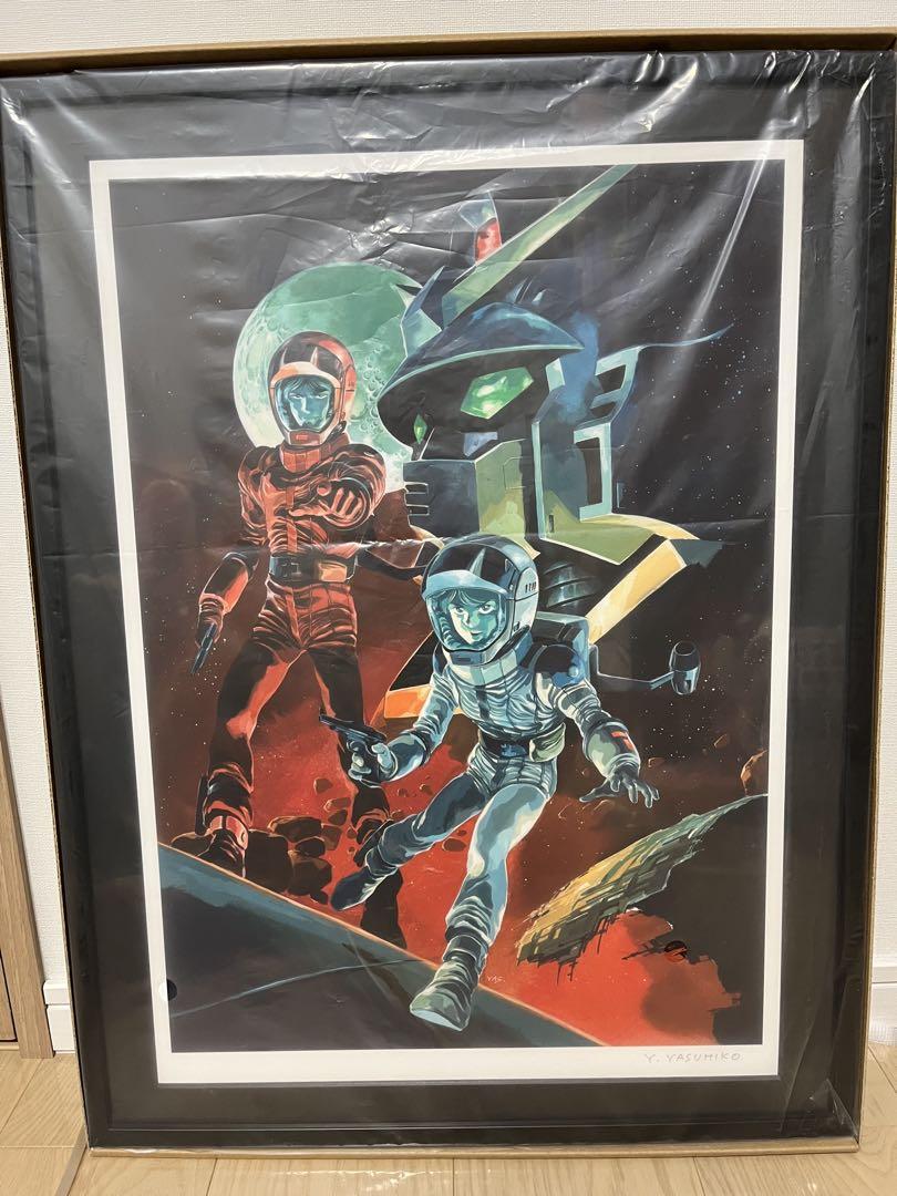 描く人、安彦良和　複製原画　直筆サイン入り　機動戦士Zガンダム 描く人、安彦良和 複製原画 直筆サイン入り 機動戦士Zガンダム
