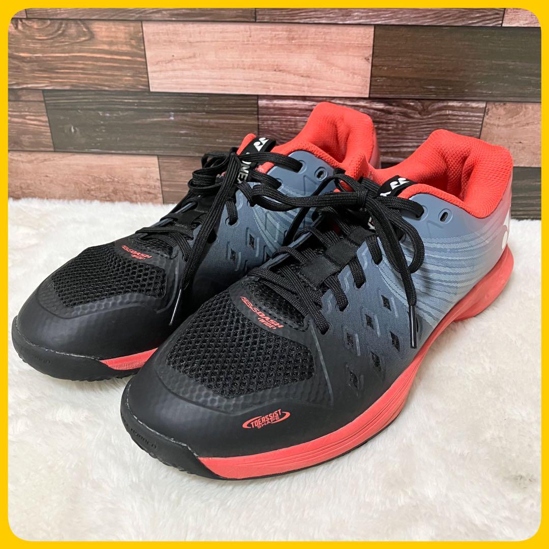 美品 YONEX テニスシューズ クレー 砂入り人工芝用 靴 25.5 男女兼用 美品 YONEX テニスシューズ クレー 砂入り人工芝用 靴 25.5 男女