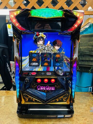 パチスロ実機 コードギアスR2 家庭用電源 サミー パチスロコードギアス 反逆のルルーシュR2 中古パチスロ