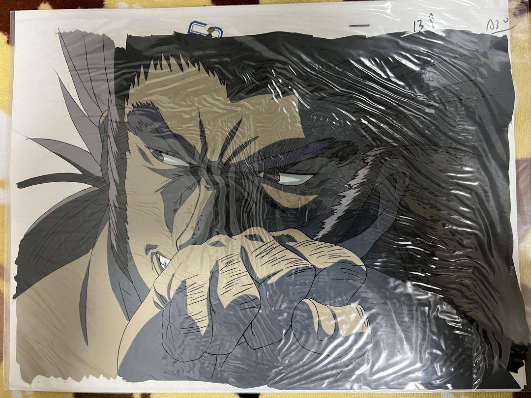 ハンターハンターHUNTER×HUNTER　ウボォーギン　セル画 と 原画 HUNTER×HUNTER ウボォーギン セル画 原画 ハンターハンター