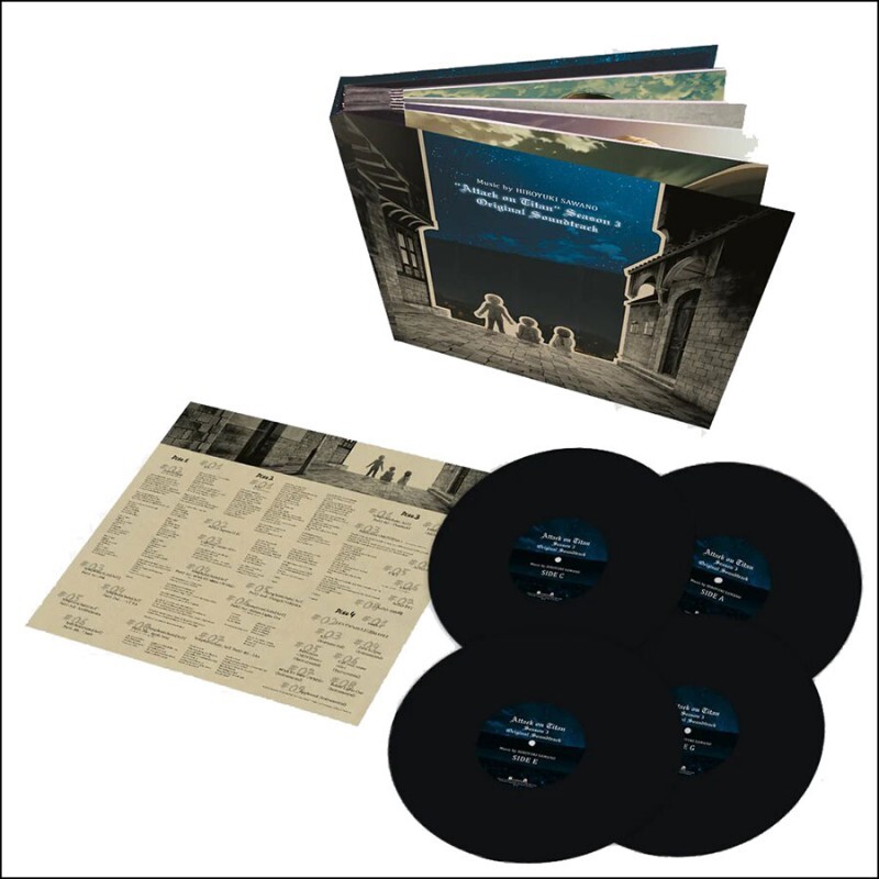 進撃の巨人season3レコード盤3枚組 進撃の巨人 Season3 Vol.3 : 進撃の巨人 | HMV&BOOKS online
