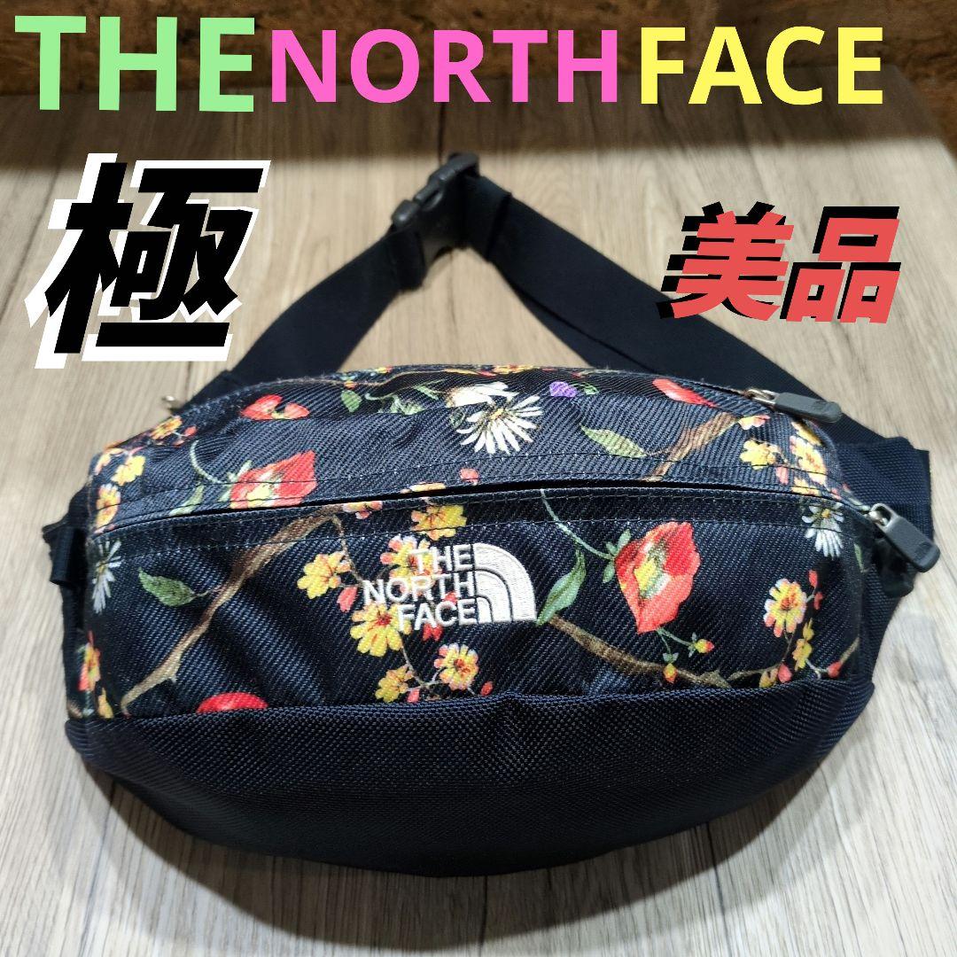 極美品 THE NORTH FACE 花柄ボディバッグ（【極美品】THE NORTH