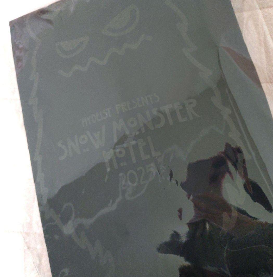 HYDE SNOW MONSTER HOTEL 2025 参加者　特典　苗場 SNOW MONSTER HOTEL 2025 特典バッグ HYDE 苗場
