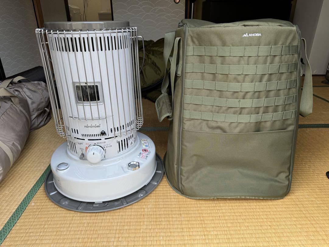 トヨトミ対流形石油ストーブKS-67H-W & アノバ ストーブダスト