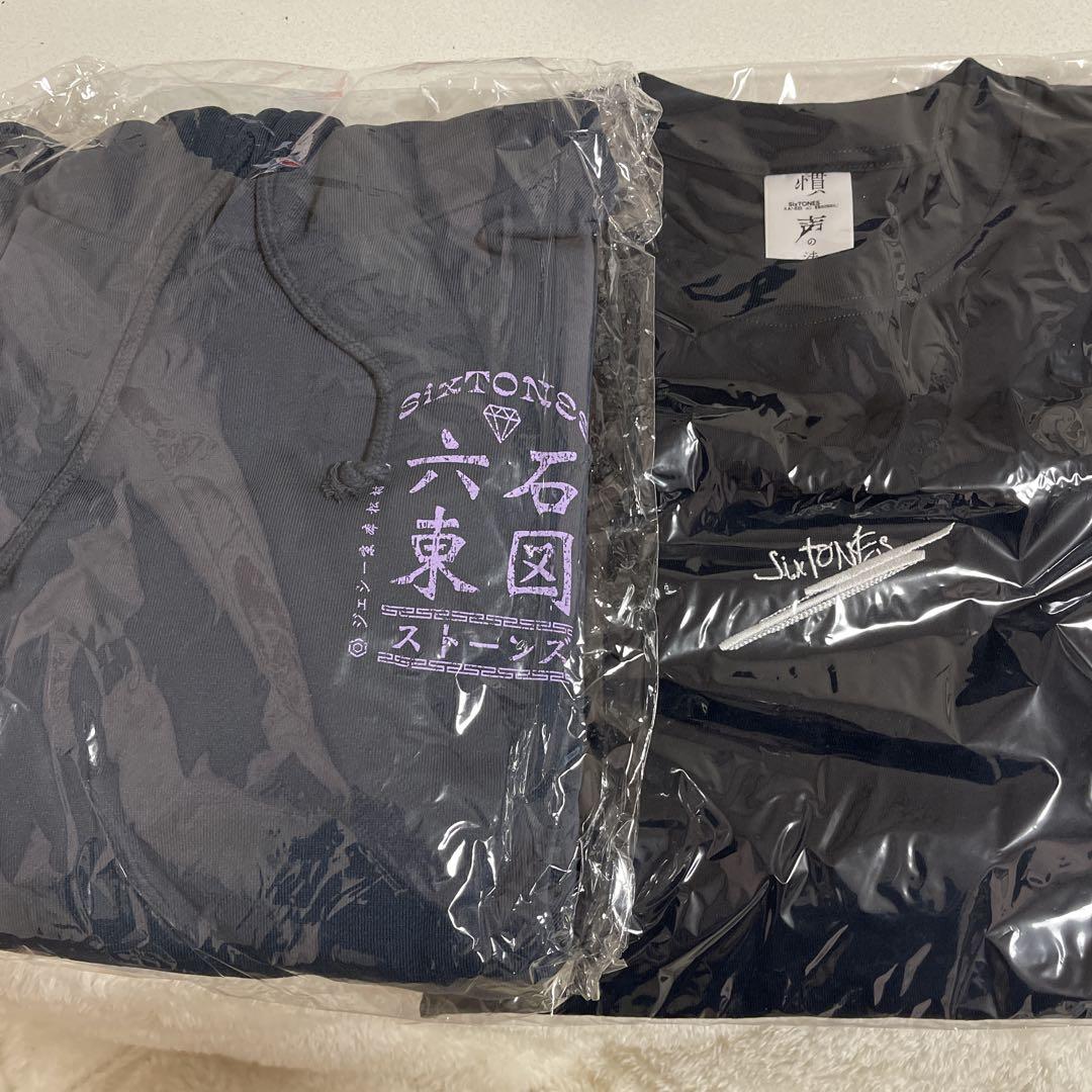 SixTONES ツアー Tシャツ パーカー まとめ売り SixTONES ツアーTシャツ ロンT パーカー 4点セット - メルカリ