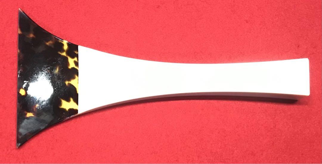 三味線撥60べっこう/三味線/弦楽器/バチ （津軽三味線 鼈甲撥