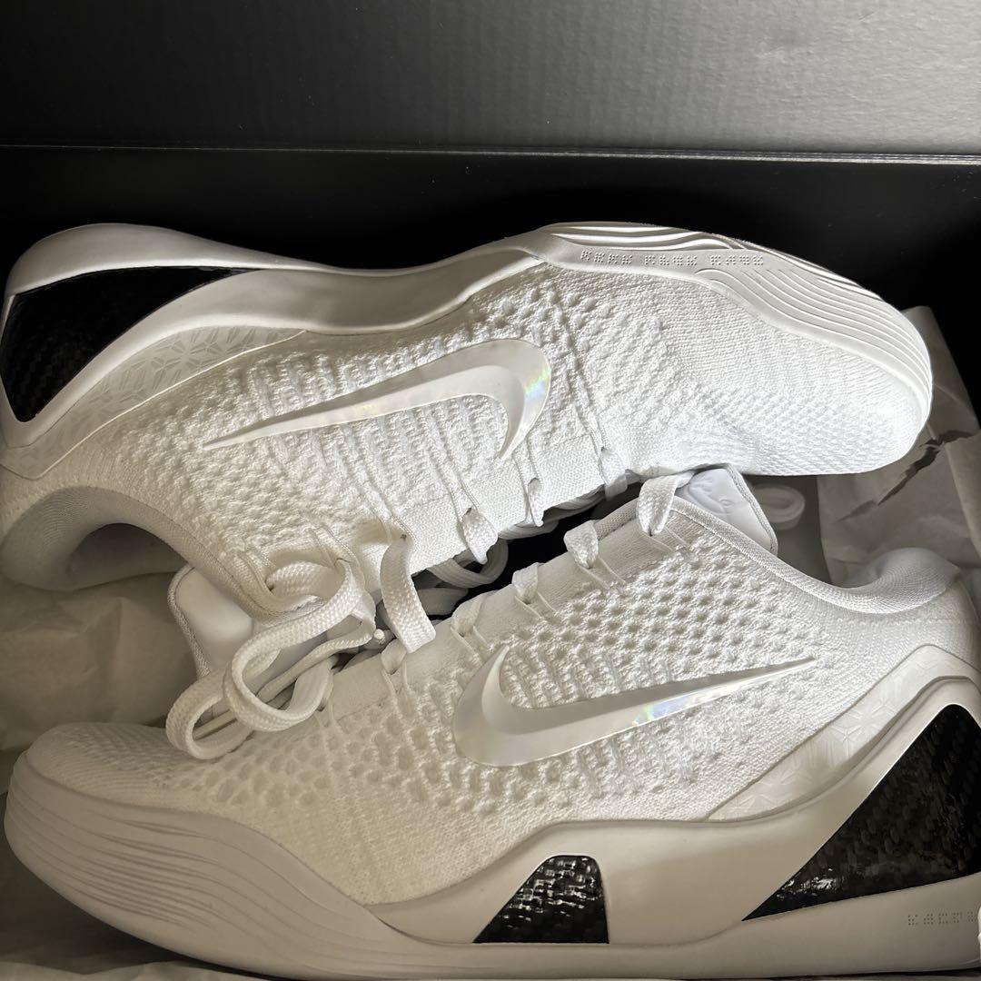 Nike コービー9 Lowホワイト バスケットシューズ （結果発表