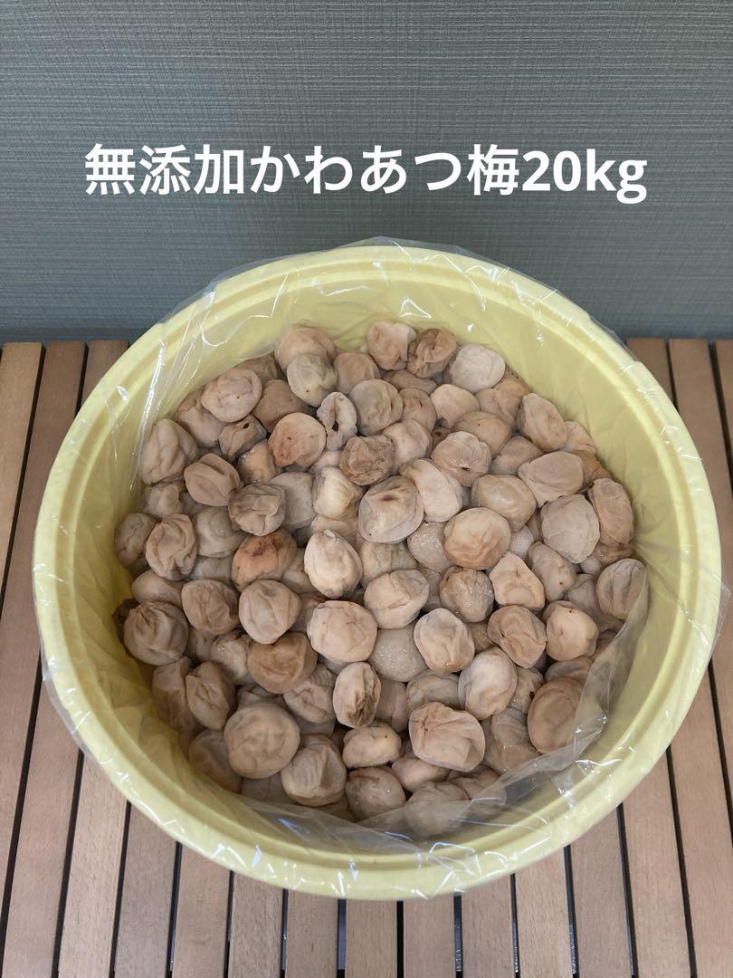 農家直送！紀州南高梅 樽 10kg かわあつ梅 無添加 和歌山 紀州 白梅 産地直送 紀州南高梅 樽 10kg かわあつ梅 無添加 和歌山 紀州