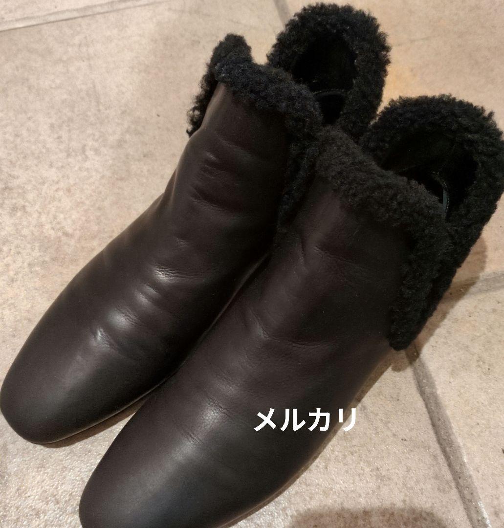 未使用　ザロウ　ムートン　ブーツ　EROS 39 the row THE ROW - 未使用 ザロウ ムートン ブーツ EROS 39 the row の