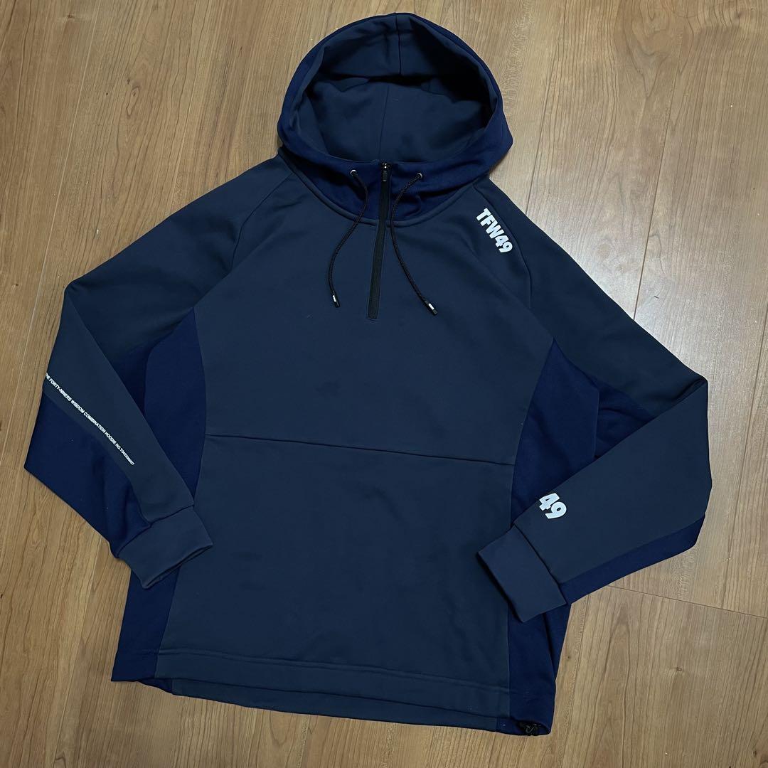 TFW49 CARDBOARD HOODIE パーカー　XL ダークネイビー TFW49 CARDBOARD HOODIE パーカー XL ダークネイビー（TFW49