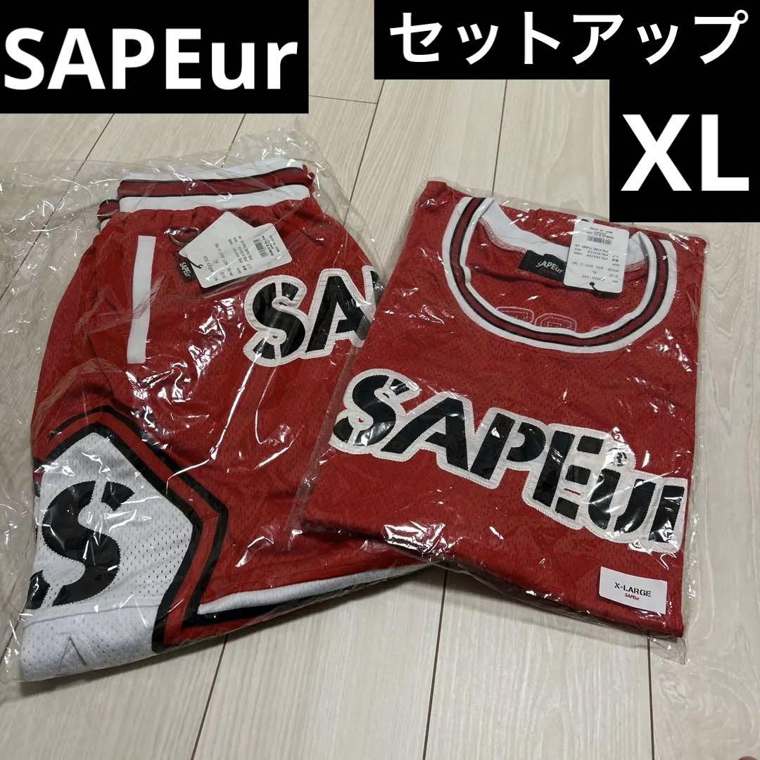 SAPEur セットアップ XL バスケ タンクトップ ショートパンツ サプール SAPEur セットアップ XL バスケ タンクトップ ショートパンツ