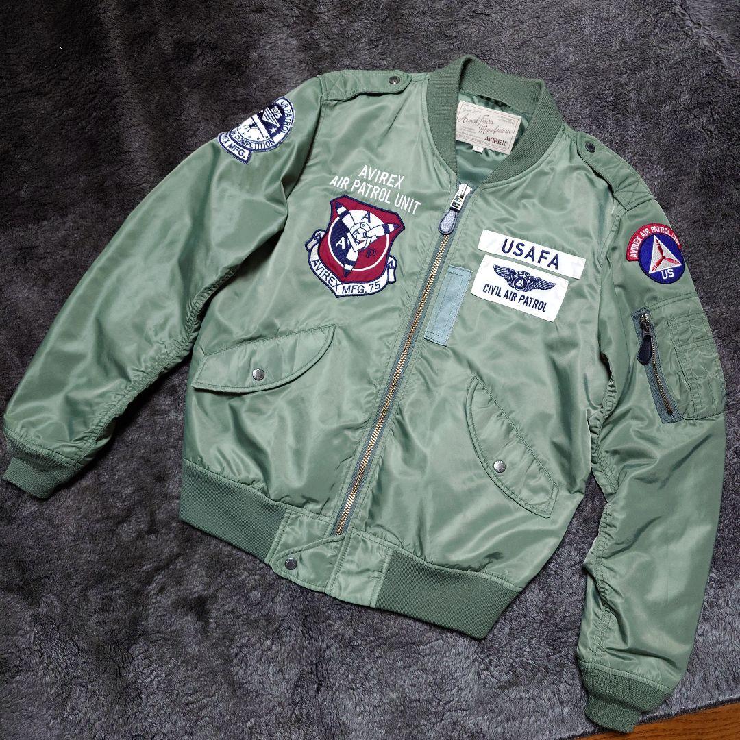 AVIREX L-2 AIR PATROL セージ AVIREX L-2 AIR PATROL セージ（アヴィレックス AVIREX L－2B