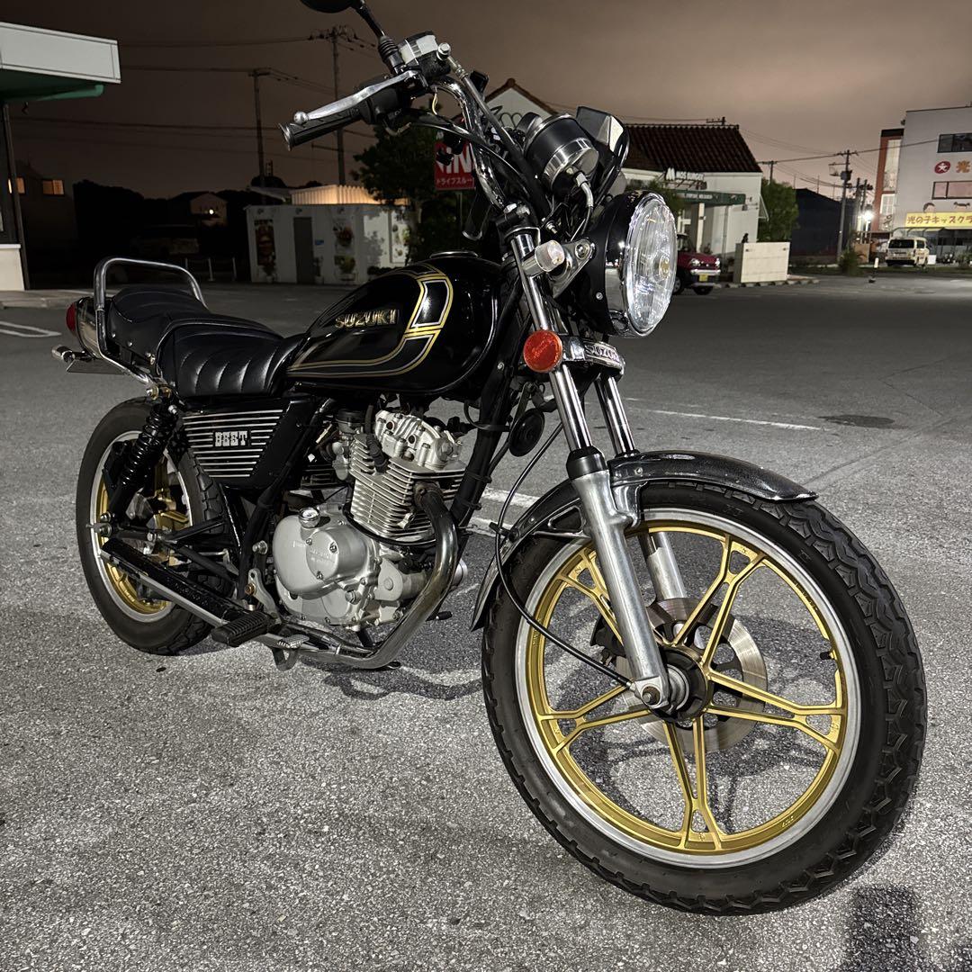 GN125 GS400仕様 （□GN125H GS400×マイキー のバブ風）