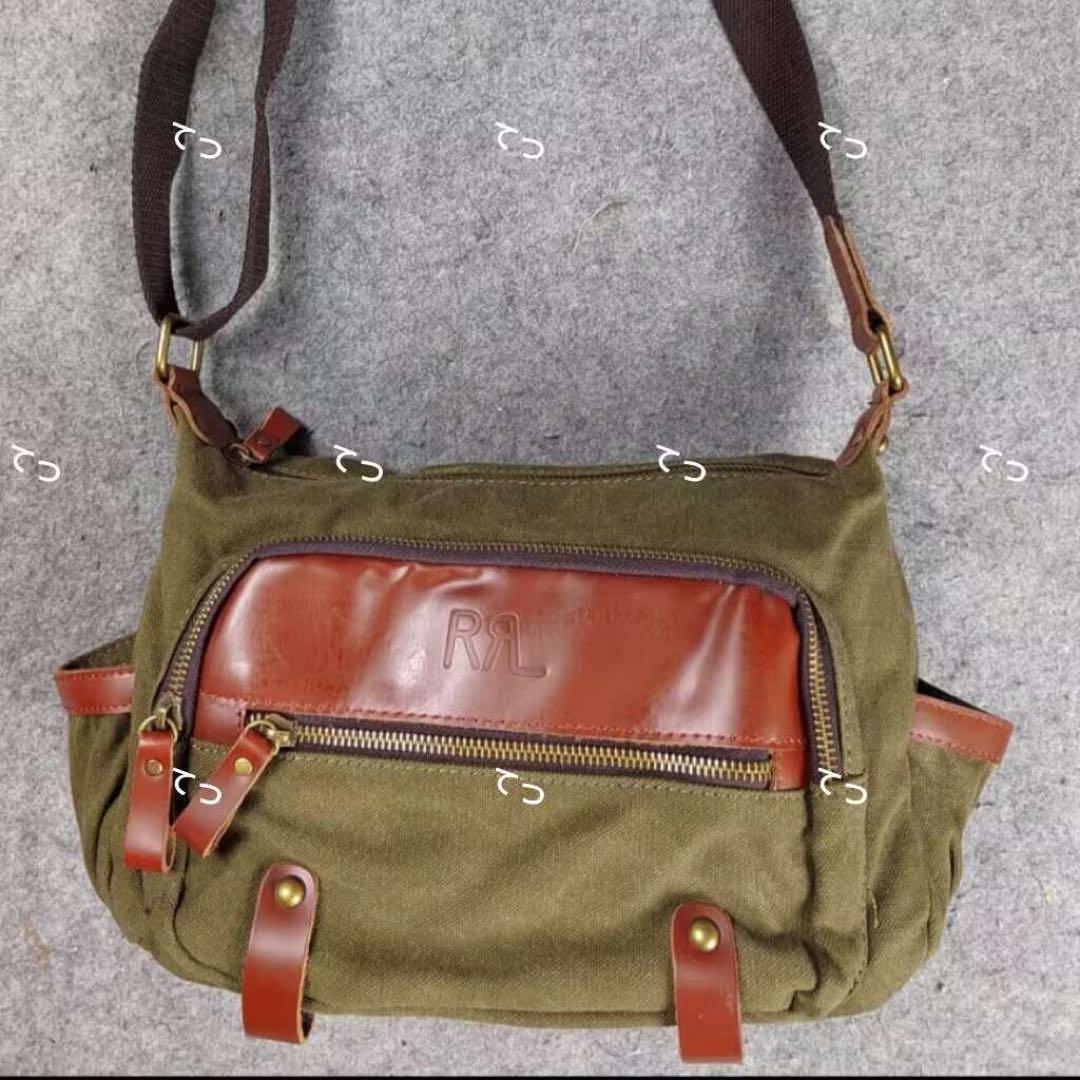 美品』RRL ヴィンテージ キャンバス ショルダーバッグ