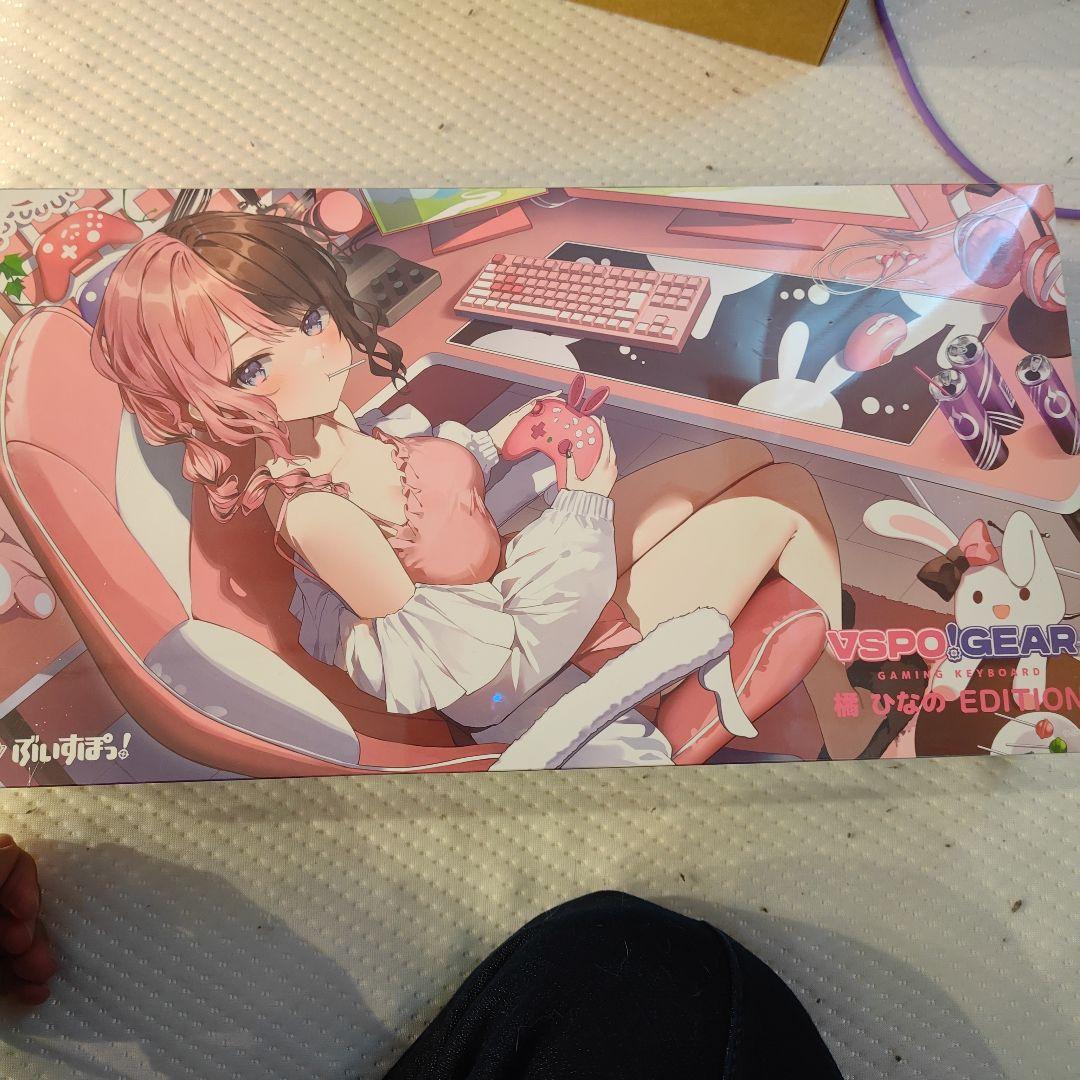 【本日発送】 橘ひなの ぶいすぽ キーキャップ 部屋着ver. VGGC9 駿河屋 -<中古>橘ひなのEdition VSPO! GEAR ゲーミング
