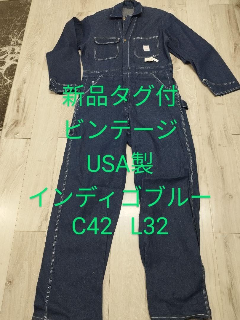 USA製 ヴィンテージ POINTER デニムつなぎ バイク アメカジ（US