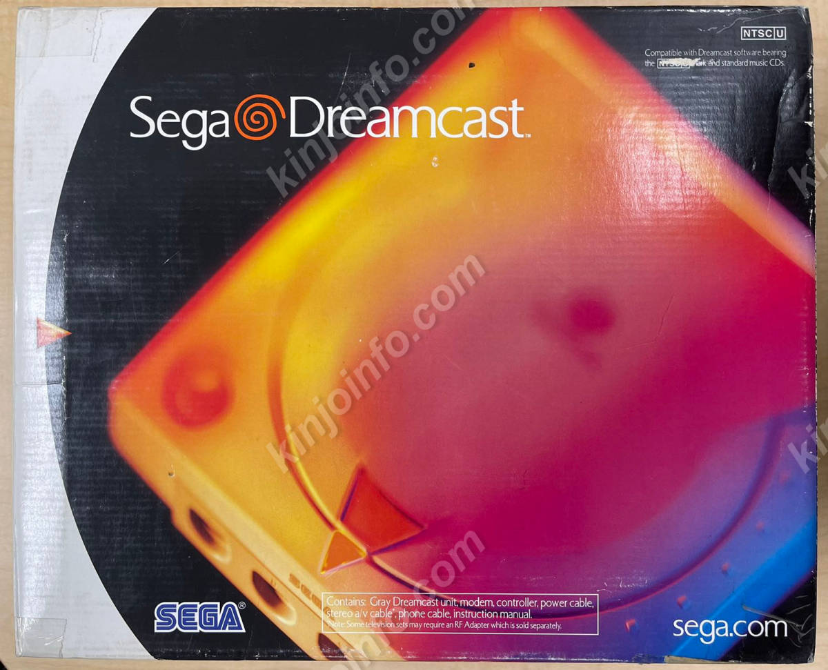 ★週末セール★ドリームキャスト本体一式HKT-3020中古美品DC北米版完品 ドリームキャスト本体一式（HKT-3020)【中古美品・完品・DC北米