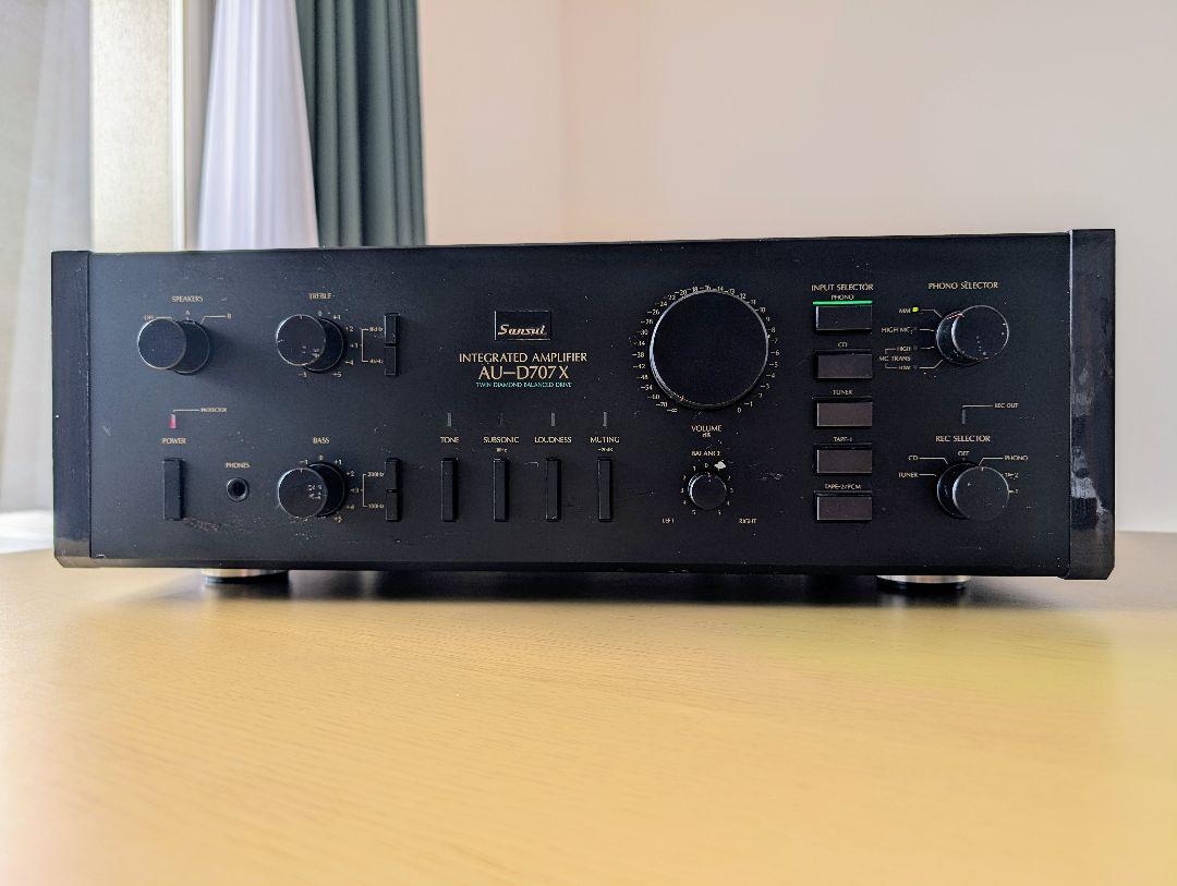 【ジャンク】sansui AU-D707X SANSUI AU-D707XCD Decadeの仕様 サンスイ