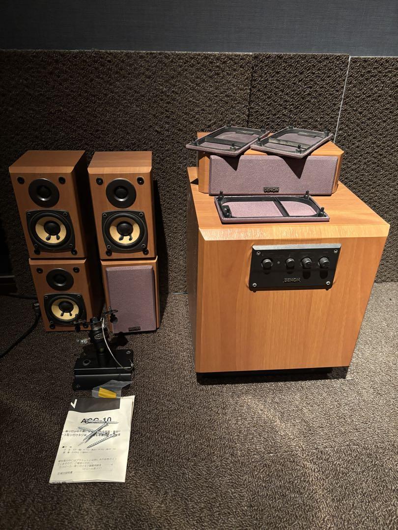 DENON 5.1chスピーカーセットとブランケット片方のみ DENON 5.1chスピーカーセットとブランケット片方のみ （元素さん
