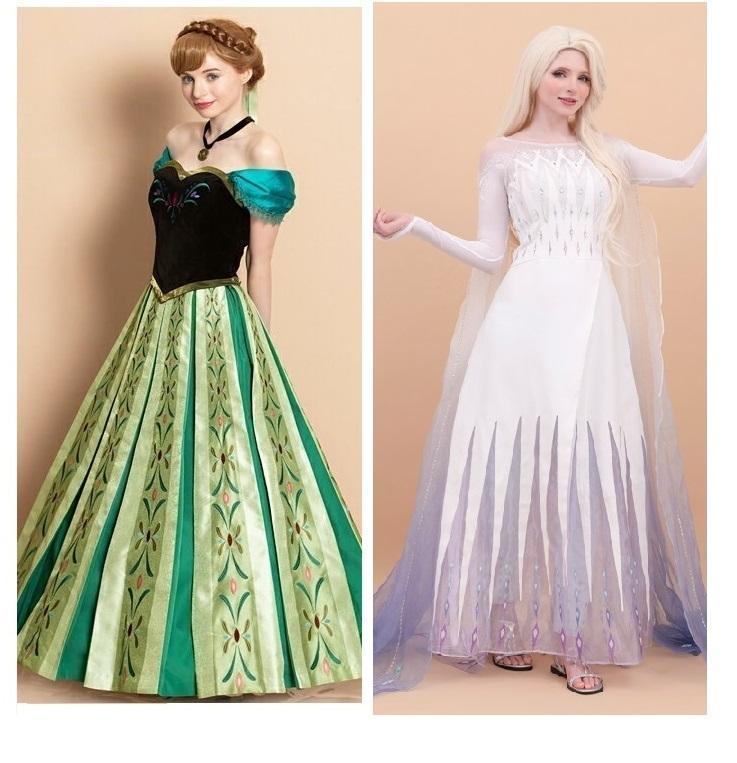 シークレットハニー アナ雪2 精霊 エルサ エピローグ ドレス