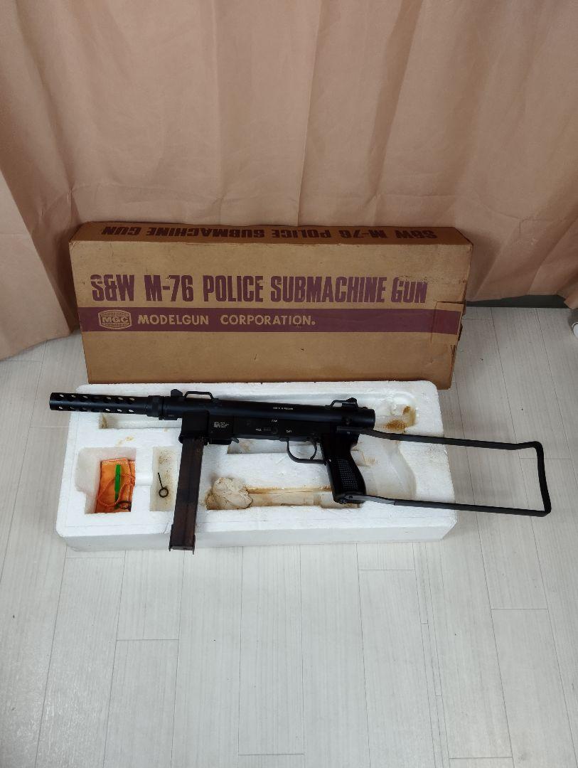 希少　MGC製モデルガン S&W M-76 元箱付 SPG規格品 希少 MGC製モデルガン S&W M-76 元箱付 SPG規格品 Yahoo