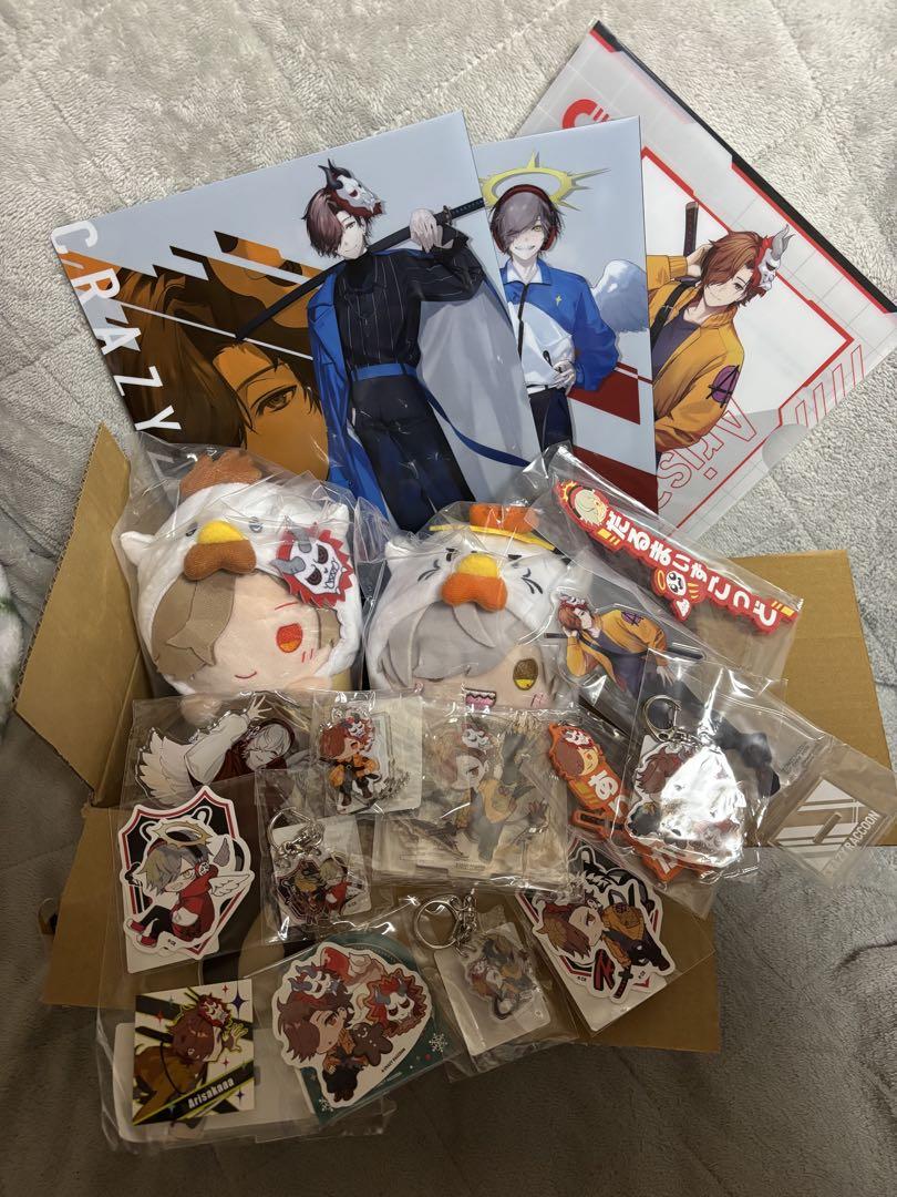 からあげクンコラボぬいぐるみ　だるま　ありさかセット ローソンコラボ からあげクン ぬいぐるみ だるまありさかセット