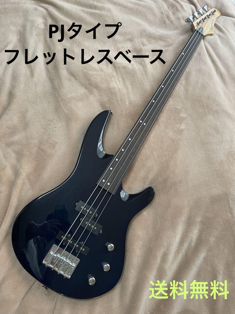 フレットレスベース　サミックPJタイプ 弾きやすく調整済み フレットレスベース サミックPJタイプ 弾きやすく調整済み（PJ