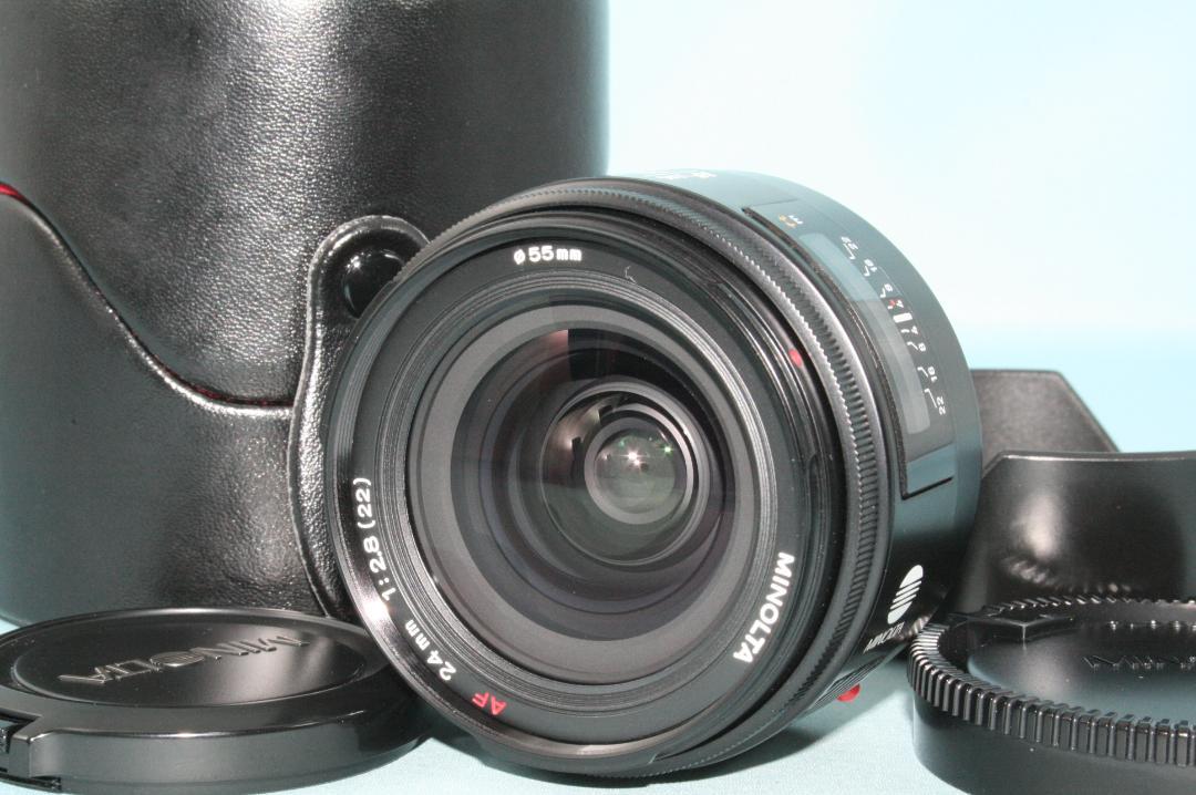 フード付き美品 Minolta AF 24mm F/2.8 Amazon.co.jp: MINOLTA ミノルタ AF 24mm F2.8 : 家電＆カメラ